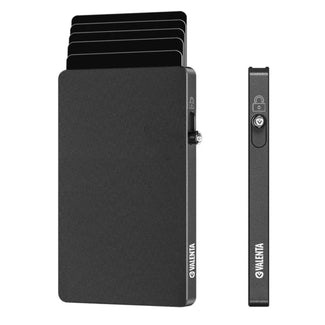 Valenta Valenta Pasjeshouder Cardprotector MagSafe Aluminum Graphite Grijs