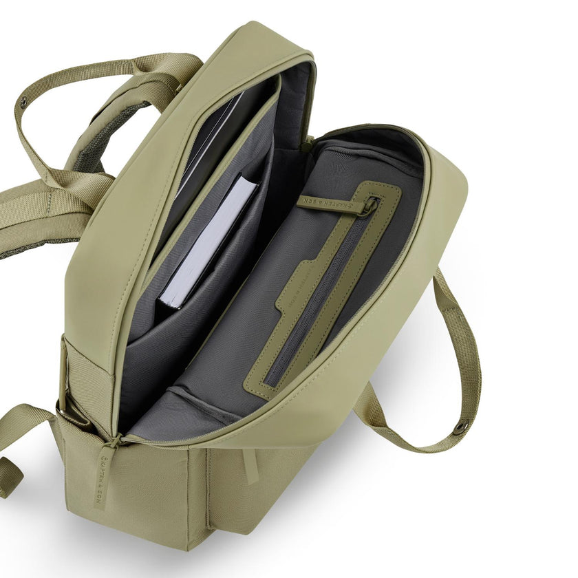 Kapten & Son Laptoprugzak Bergen Pro Pistachio