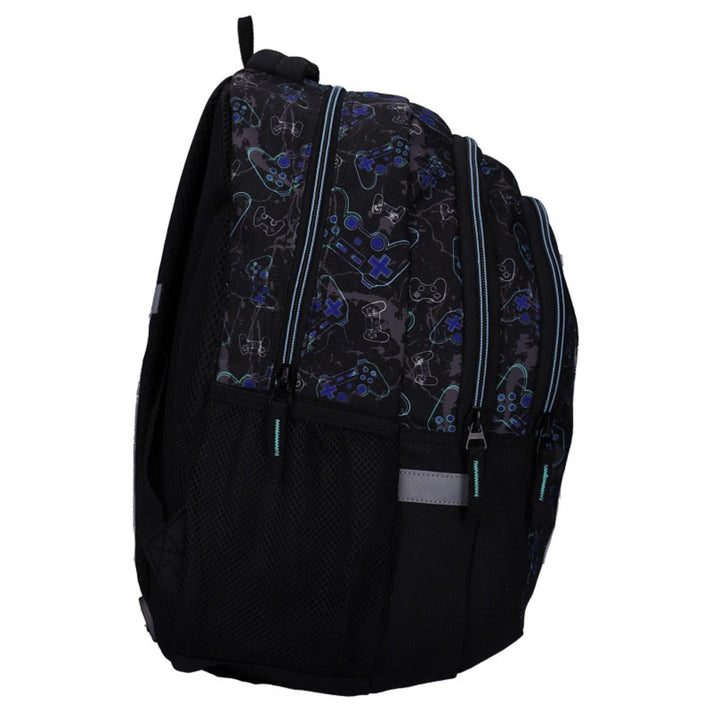Studio V Rugzak 215-01420 Crazy console Black