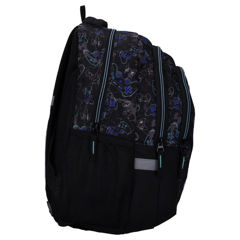 Studio V Rugzak 215-01420 Crazy console Black