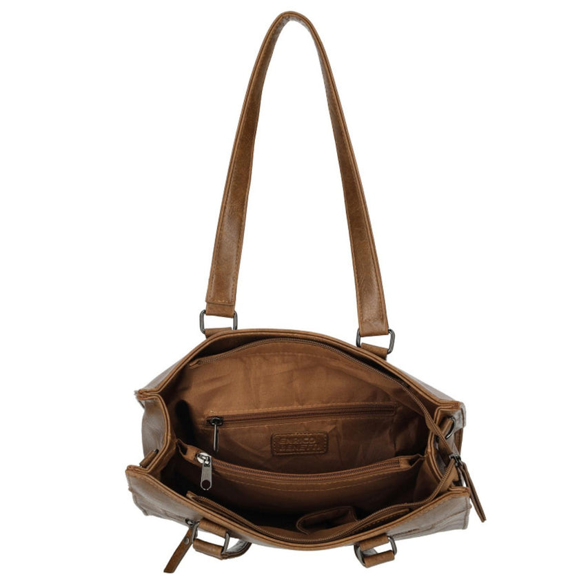 Enrico Benetti Tas 65035 Julia Cognac 005