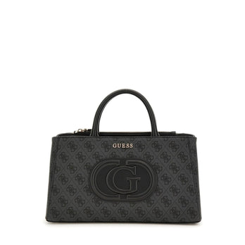 Guess Tas rits ESG951305 Eco mietta Coal logo/black