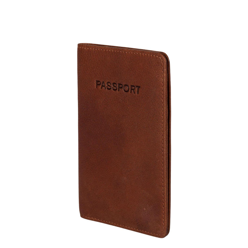 Burkely Paspoortetui 8002504 Avery paspoortcover Cognac 24