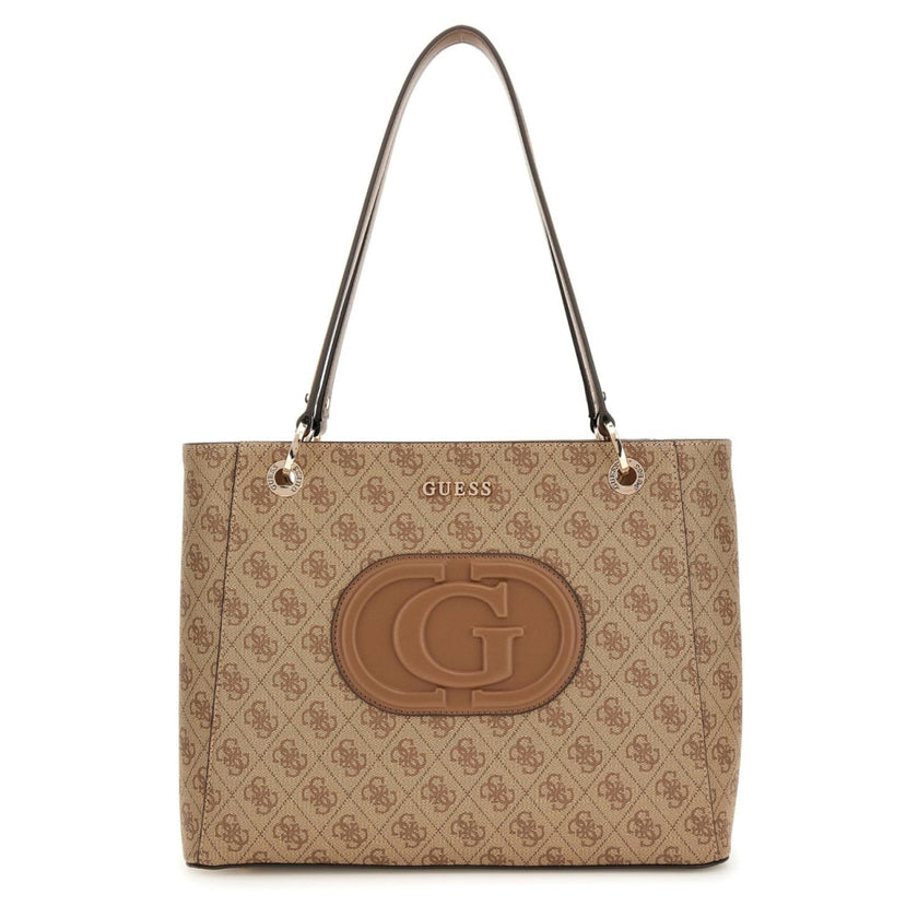 Guess Tas rits ESG951325 Eco mietta Latte logo/brown