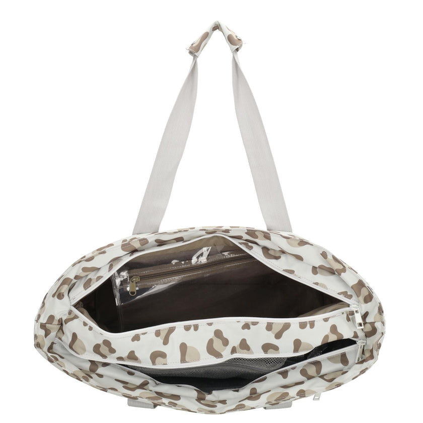 Zebra Trends Strandtas W00758 Luipaard beige 094