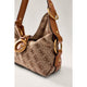 Guess Tas JJ930872 Camden Mini Latte Logo Cognac