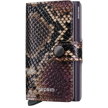 Secrid Pasjeshouder Miniwallet Serpent Purple