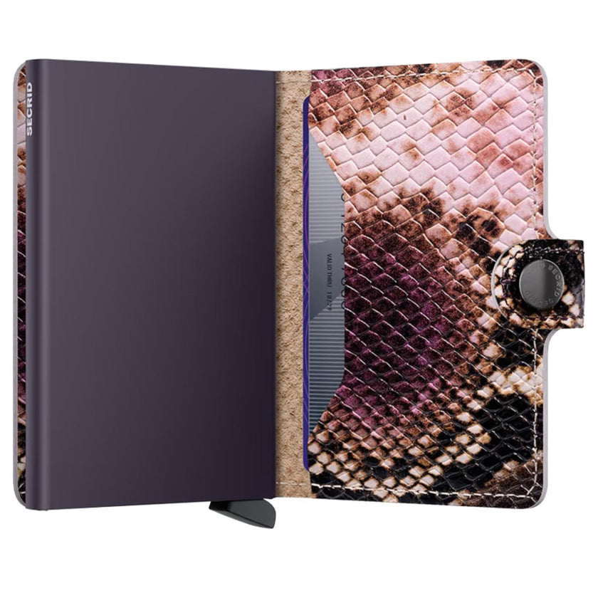 Secrid Pasjeshouder Miniwallet Serpent Purple