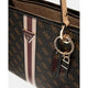 Guess Tas rits QS787925 Noelle Brown logo