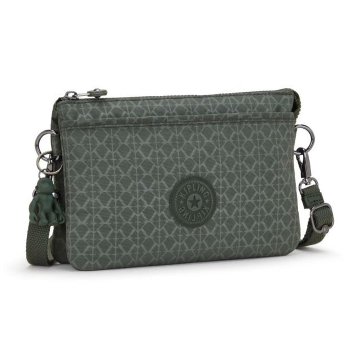 Kipling Tas Riri KI7502 F6C Sign Green Emb