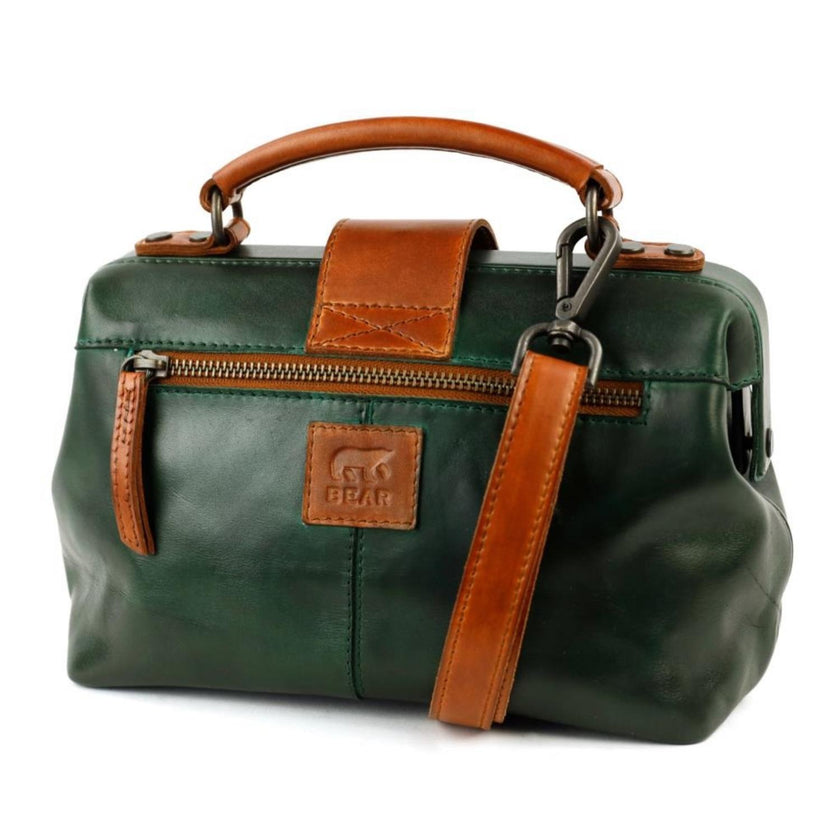 Bear Design Tas CL42523 Julia Green/Cognac