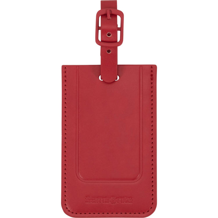 Samsonite Kofferlabel 155592 Luggage tag x2 Red 1726