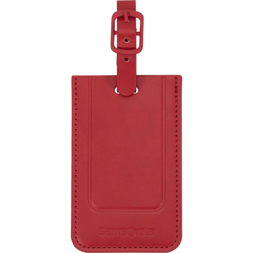 Samsonite Kofferlabel 155592 Luggage tag x2 Red 1726