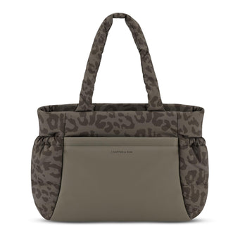 Kapten & Son Shopper Helvi Cloud Leo medium Dark Brown