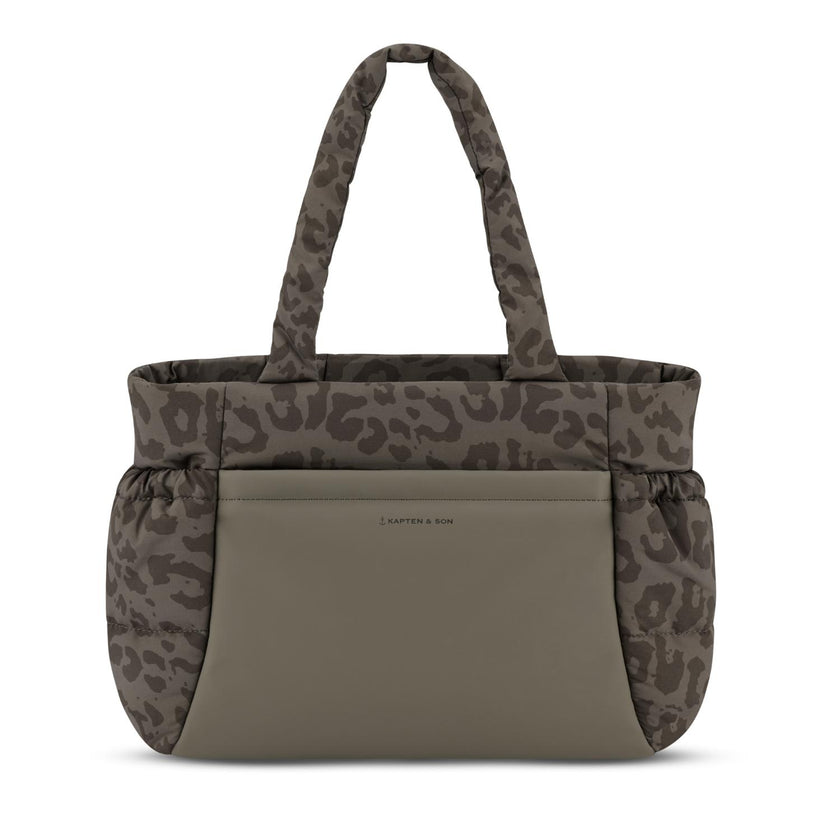Kapten & Son Shopper Helvi Cloud Leo medium Dark Brown
