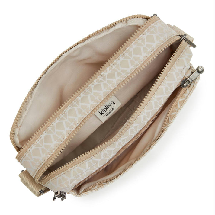 Kipling Crossbodytas Abanu M K16847 R63 Signature Beige