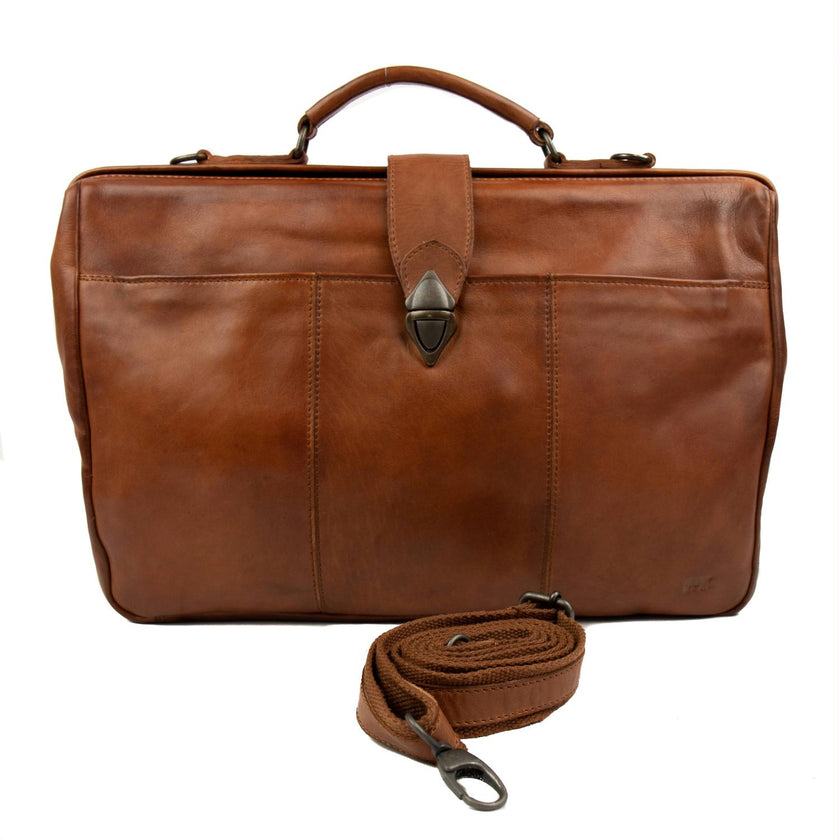 Bear Design Laptoptas CL42222 Ben Cognac