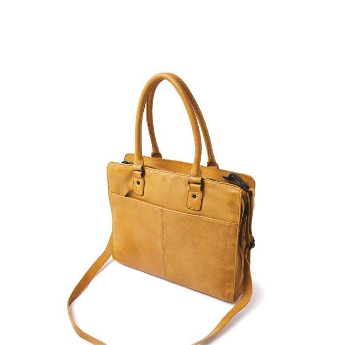 De Rooy Amsterdam Laptoptas 933625 Yellow