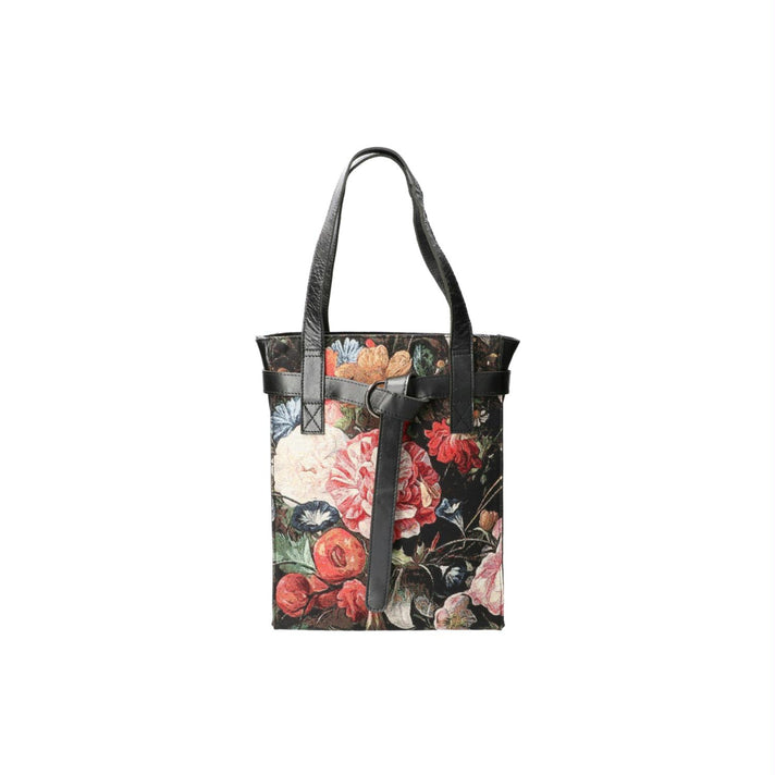 LD Design Shopper IS899 Flower Italia Zwart Rozen