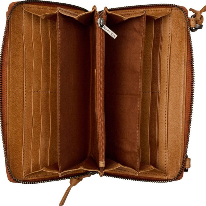 Burkely Telefoontasje 1000314 Phone wallet 24 Cinnamon Cognac