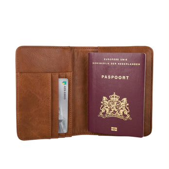 SUITSUIT Paspoortmapje AS-71106 Pasport Burned caramel