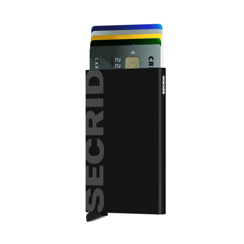 Secrid Pasjeshouder Cardprotector Laser Logo Black