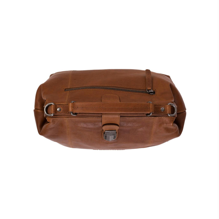 Chesterfield Laptoptas C48.1118 Shaun 31 Cognac