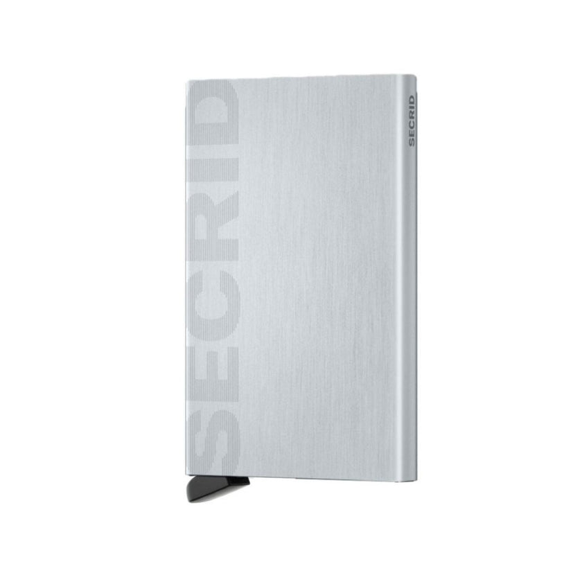 Secrid Pasjeshouder Cardprotector Laser Logo Silver