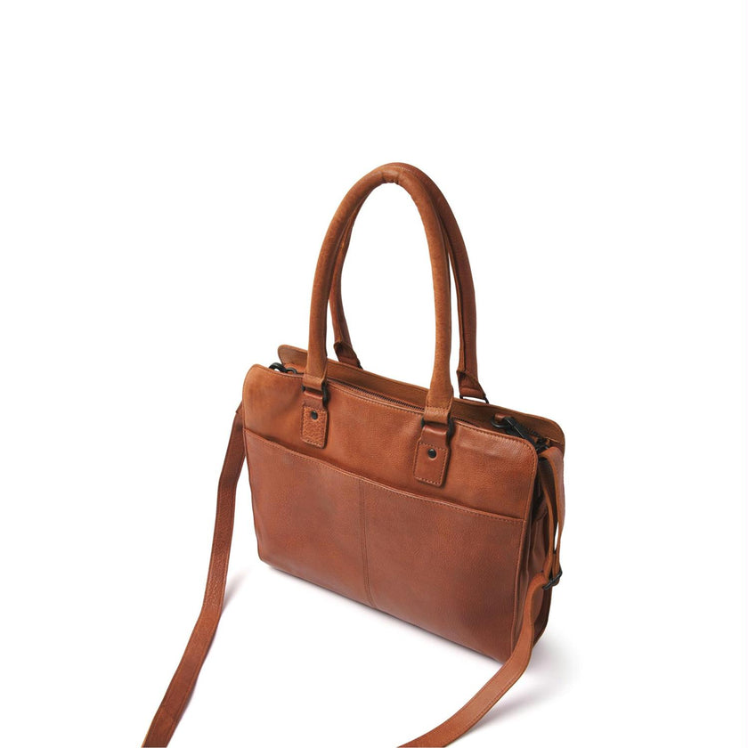 De Rooy Amsterdam Laptoptas 933625 Camel