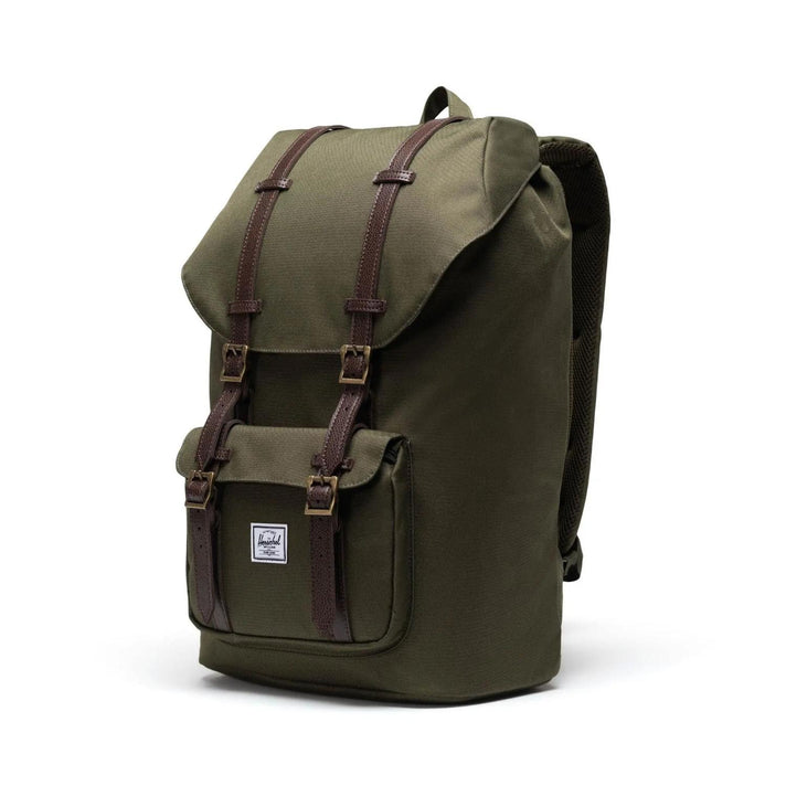 Herschel Rugzak 10014 Little America 04488 Ivy Green/Chicory Coffee straps