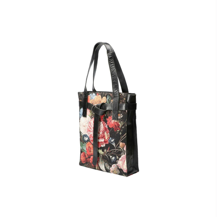 LD Design Shopper IS899 Flower Italia Zwart Rozen