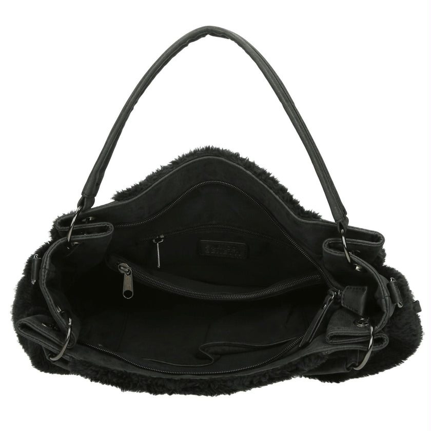 Enrico Benetti Tas 66652 Teddy Zwart 001