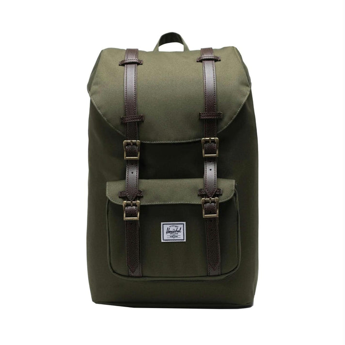 Herschel Rugzak 10020 M Little America 04488 Ivy Green/Chicory Coffee straps