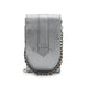 Mosz Telefoontasje Phonebag Metallic Dark Grey, shiny gun metal