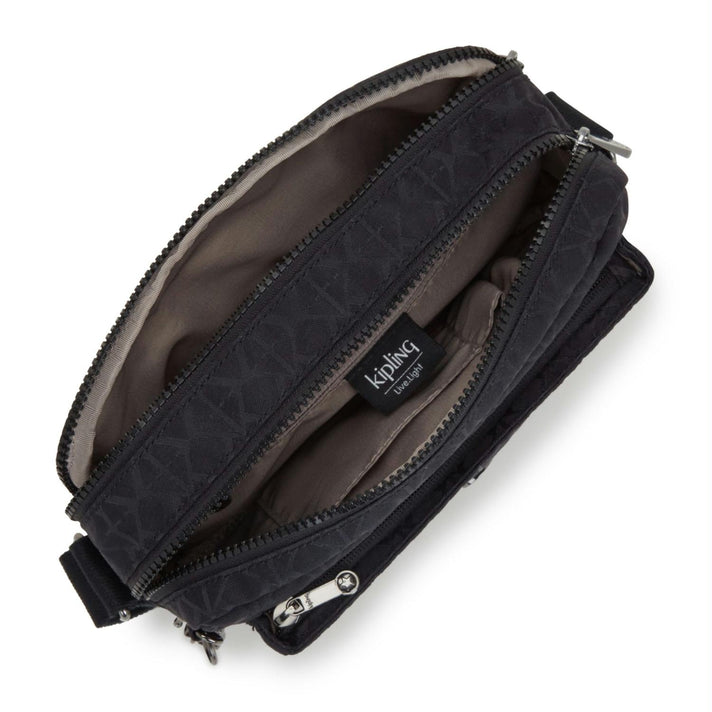 Kipling Crossbodytas Abanu M K16847 M34 Signature Black