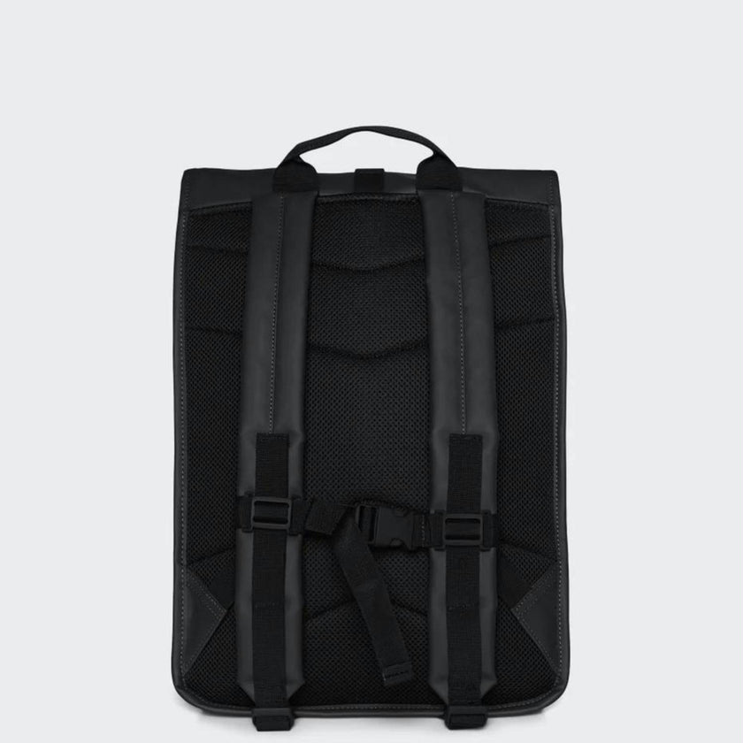 Rains Laptoprugzak 1316 Rolltop 01 Black