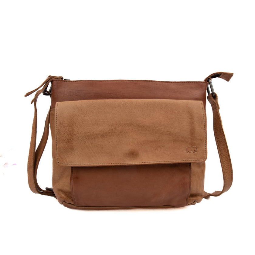 Bear Design Tas CP6007* Rai Cognac/Taupe