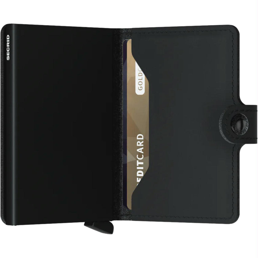 Secrid Pasjeshouder Miniwallet Soft Touch Black
