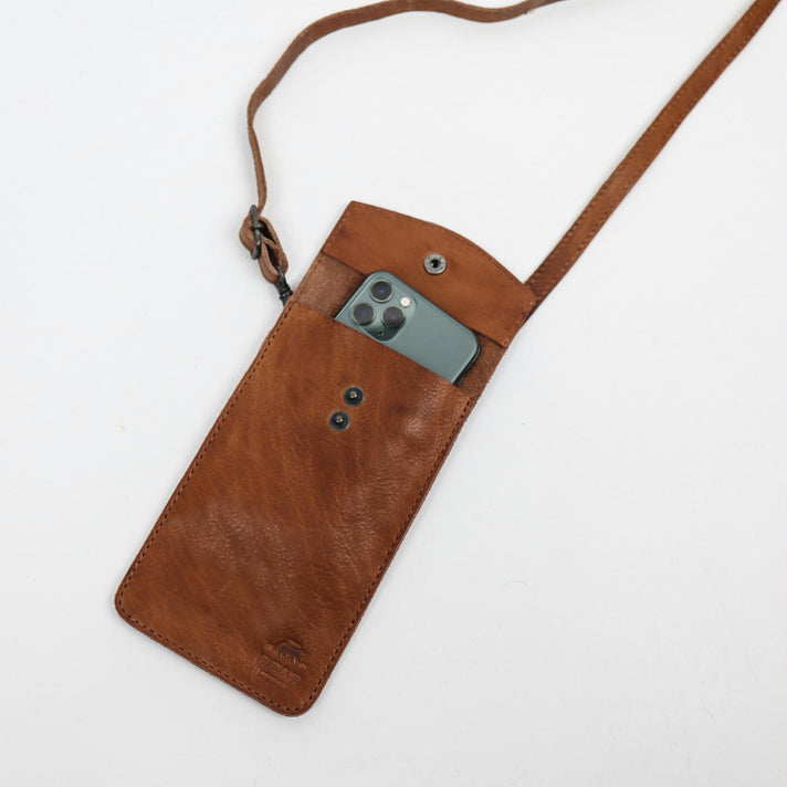 Bear Design Telefoontasje CP2071 Priya Cognac