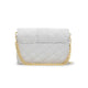 Mosz Telefoontasje Kris Bag Quilted Off White shiny L gold