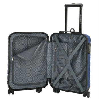 Enrico Benetti Koffer 39040-50 55 cm Louisville Staalblauw 088