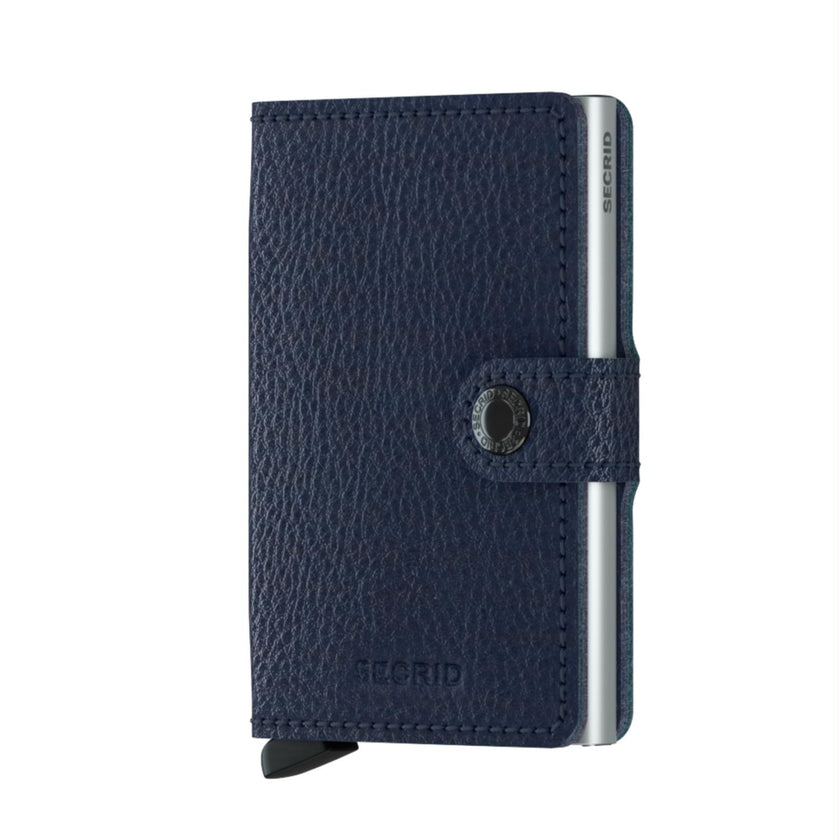 Secrid Pasjeshouder Miniwallet Veg Navy-Silver