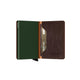 Secrid Pasjeshouder Slimwallet Veg Caramello Green