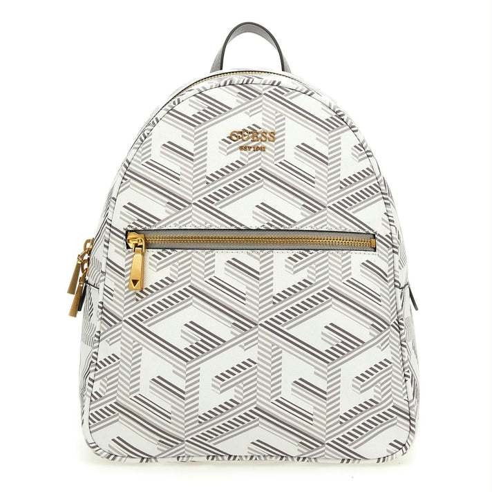 Guess Rugzak 95320 Vikky Backpack Stone Kubus Logo