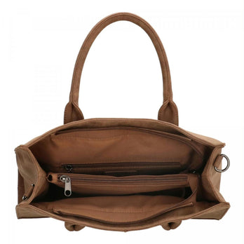Enrico Benetti Tas 66590- Camel 010