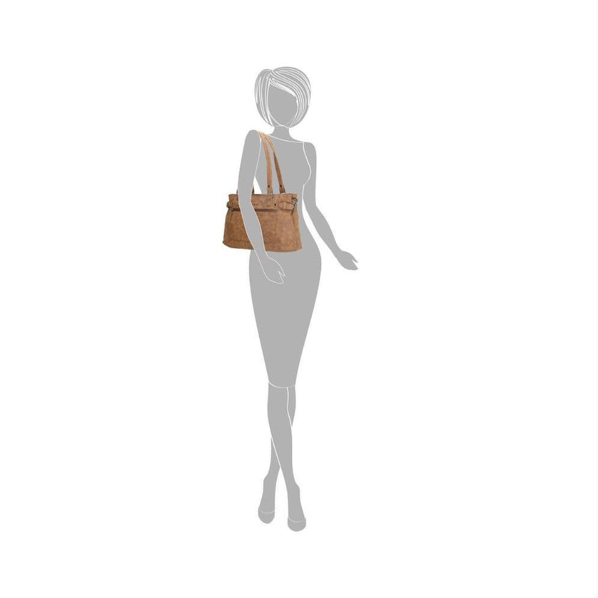 Enrico Benetti Tas 66352- Camel 010