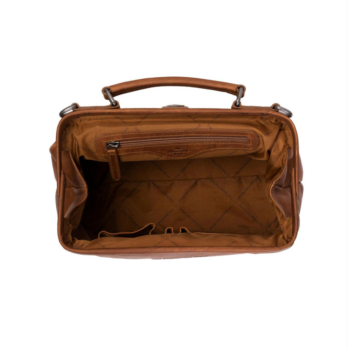 Chesterfield Laptoptas C48.1118 Shaun 31 Cognac