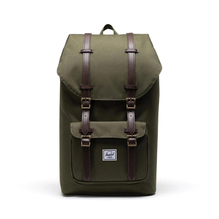 Herschel Rugzak 10014 Little America 04488 Ivy Green/Chicory Coffee straps